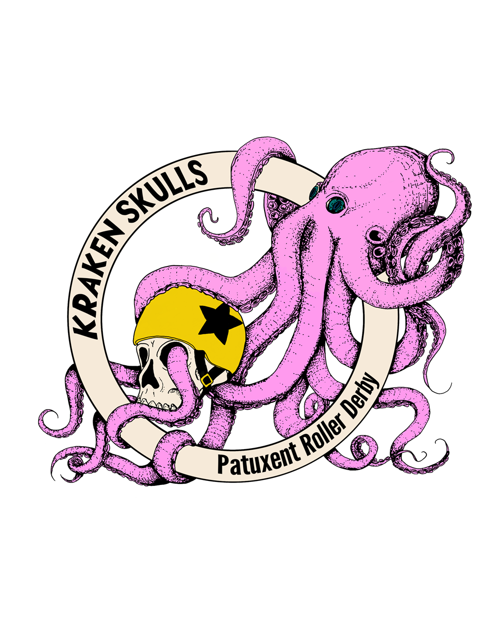 KRAKEN SKULLS logo