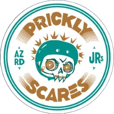PRICKLY SCARES logo