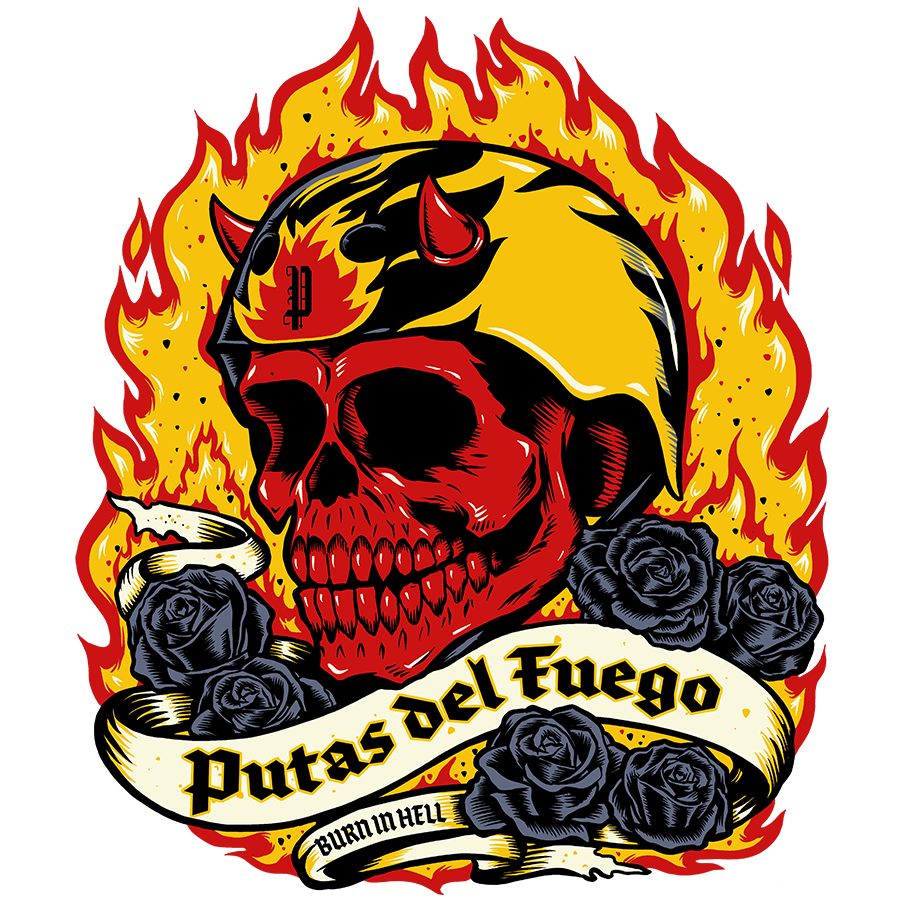 PUTAS DEL FUEGO logo